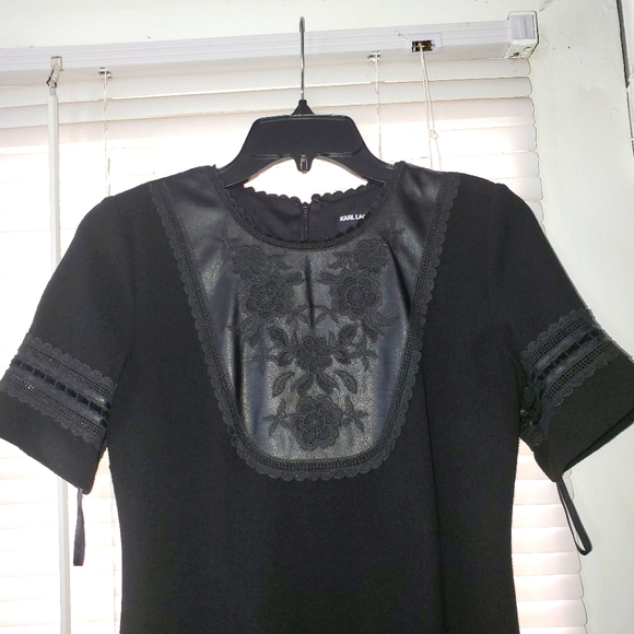 Karl Lagerfeld Black Dress 2 - Picture 2 of 6